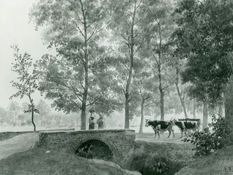1862-Balduin Wolff - Paesaggio
